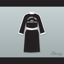 Load image into Gallery viewer, Clubber Lang World Heavyweight Champ Black Satin Full Boxing Robe