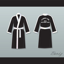 Load image into Gallery viewer, Clubber Lang World Heavyweight Champ Black Satin Full Boxing Robe