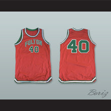 Load image into Gallery viewer, Fulton 40 Orange Basketball Jersey