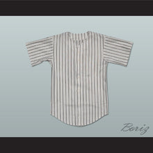 Load image into Gallery viewer, The Warriors Baseball Furies Pinstriped Gray Baseball Jersey