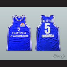 Load image into Gallery viewer, Gavrilo Pajovic 5 KK Buducnost Podgorica Basketball Jersey with Patch