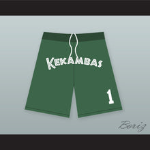 Load image into Gallery viewer, G-Baby 1 Kekambas Dark Green Basketball Shorts