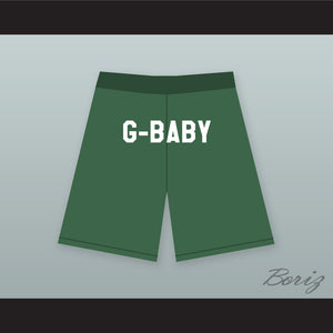G-Baby 1 Kekambas Dark Green Basketball Shorts
