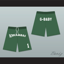 Load image into Gallery viewer, G-Baby 1 Kekambas Dark Green Basketball Shorts