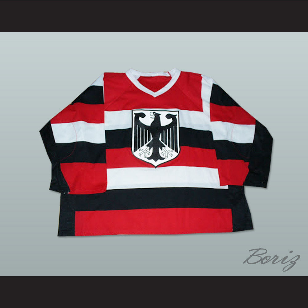 Germany National Team Striped Hockey Jersey