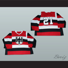 Load image into Gallery viewer, Germany National Team Striped Hockey Jersey