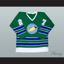 Load image into Gallery viewer, Gilles Meloche 27 California Golden Seals Green Hockey Jersey