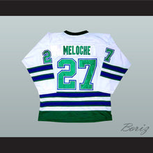 Load image into Gallery viewer, Gilles Meloche 27 California Golden Seals White Hockey Jersey