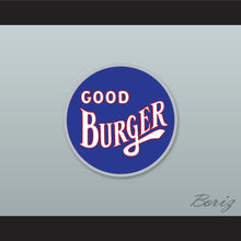 Load image into Gallery viewer, Good Burger Blue/ White Varsity Letterman Satin Bomber Jacket