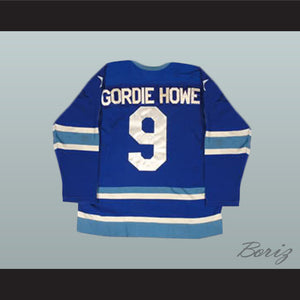 Gordie Howe 9 WHA Aeros Hockey Jersey
