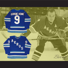 Load image into Gallery viewer, Gordie Howe 9 WHA Aeros Hockey Jersey
