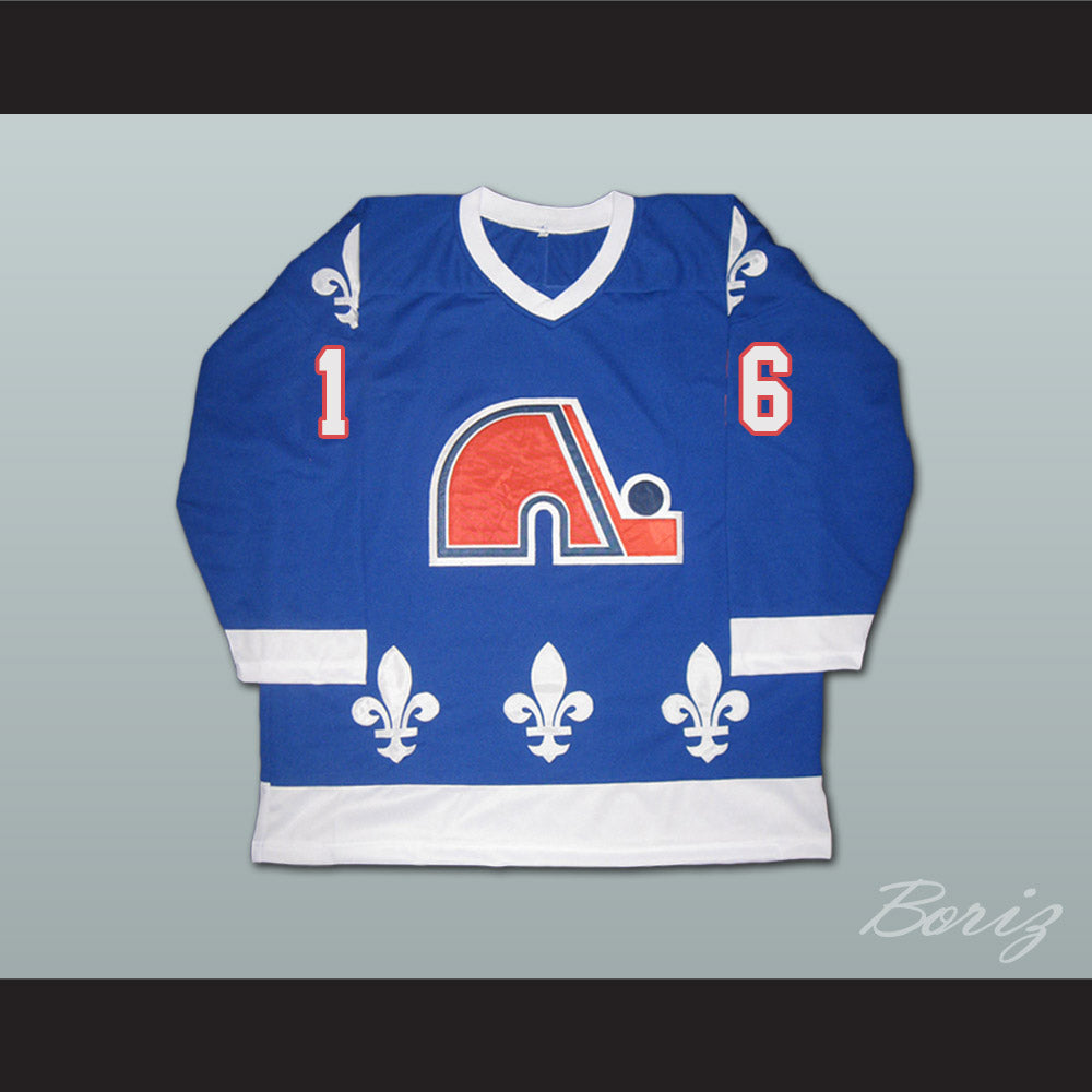Michel Goulet 16 Quebec Nordiques Hockey Jersey