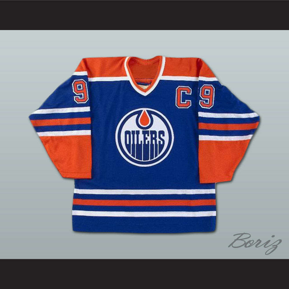 Wayne Gretzky 99 Edmonton Oilers Blue Hockey Jersey