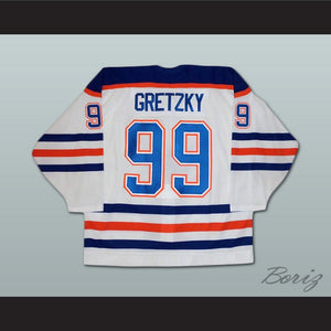 Wayne Gretzky 99 Edmonton Oilers White Hockey Jersey