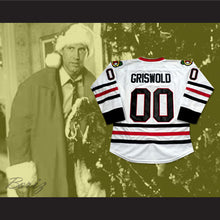 Load image into Gallery viewer, Clark Griswold 00 Chicago Hockey Jersey Christmas Vacation