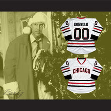 Load image into Gallery viewer, Clark Griswold 00 Chicago Alternate Hockey Jersey
