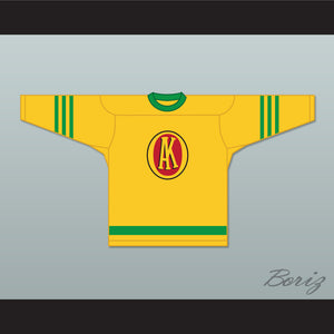USHL 1945-46 Gordie Howe 9 Omaha Ak-Sar-Ben Knights Away Hockey Jersey