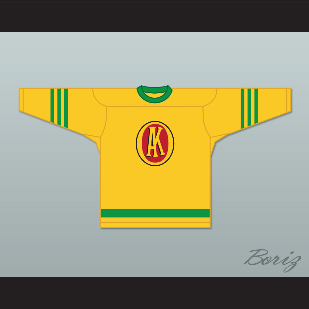 USHL 1945-46 Gordie Howe 9 Omaha Ak-Sar-Ben Knights Away Hockey Jersey