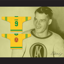Load image into Gallery viewer, USHL 1945-46 Gordie Howe 9 Omaha Ak-Sar-Ben Knights Away Hockey Jersey