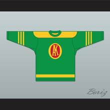 Load image into Gallery viewer, 1945-46 Gordie Howe 9 Omaha Ak-Sar-Ben Knights USHL Home Hockey Jersey