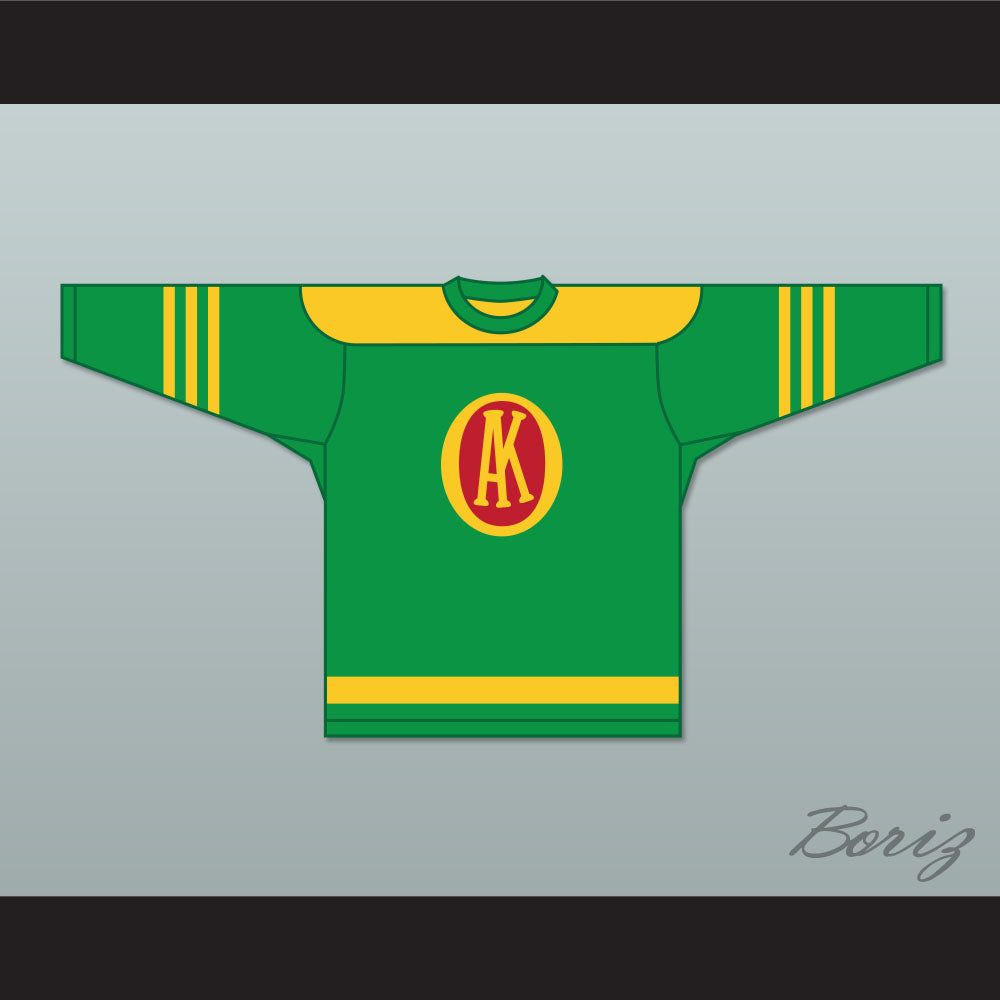 1945-46 Gordie Howe 9 Omaha Ak-Sar-Ben Knights USHL Home Hockey Jersey