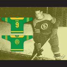 Load image into Gallery viewer, Gordie Howe 9 Omaha Ak-Sar-Ben Knights Home Hockey Jersey