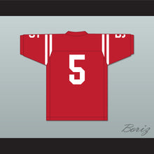 Load image into Gallery viewer, Garrett Wilson 5 Lake Travis High School Cavaliers Red Football Jersey 1