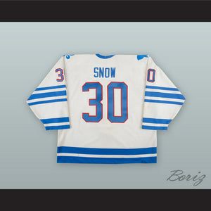 Garth Snow 30 Cornwall Aces White Hockey Jersey