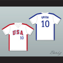 Load image into Gallery viewer, Gary Green 10 1984 USA Team White Baseball Jersey