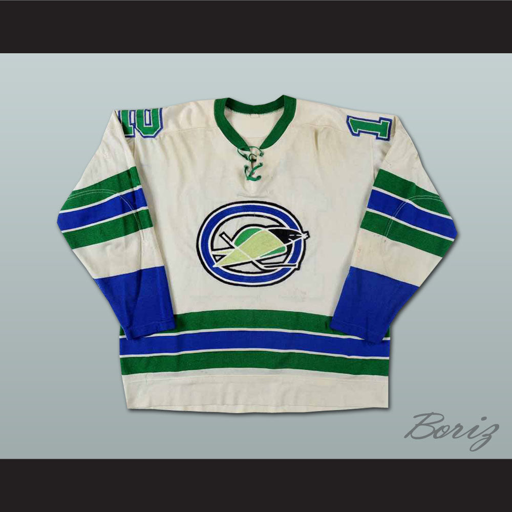 Gary Jarrett 12 Oakland Seals White Hockey Jersey