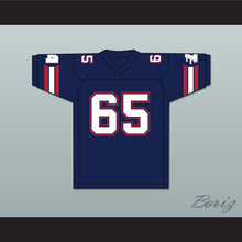 Load image into Gallery viewer, 1985 USFL Gary Zimmerman 65 Los Angeles Express Road Football Jersey