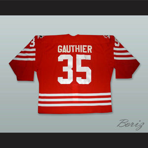 Gauthier 35 Canada National Team Red Hockey Jersey