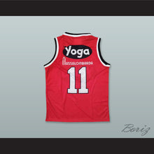 Load image into Gallery viewer, George Bucci 11 Fortitudo Bologna Red Basketball Jersey