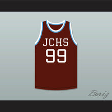 Load image into Gallery viewer, George Mikan 99 Joliet Catholic High School Hilltoppers Brown Basketball Jersey 2