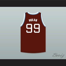 Load image into Gallery viewer, George Mikan 99 Joliet Catholic High School Hilltoppers Brown Basketball Jersey 2