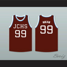 Load image into Gallery viewer, George Mikan 99 Joliet Catholic High School Hilltoppers Brown Basketball Jersey 2