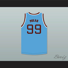 Load image into Gallery viewer, George Mikan 99 Joliet Catholic High School Hilltoppers Light Blue Basketball Jersey 1