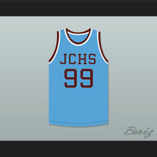 Load image into Gallery viewer, George Mikan 99 Joliet Catholic High School Hilltoppers Light Blue Basketball Jersey 2