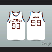 Load image into Gallery viewer, George Mikan 99 Joliet Catholic High School Hilltoppers White Basketball Jersey 1