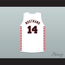 Load image into Gallery viewer, George Nostrand 14 Providence Steamrollers White Basketball Jersey with Patch 1