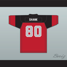 Load image into Gallery viewer, George Shank 80 Blackfoot High School Red Football Jersey 2