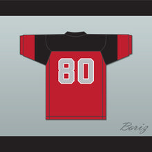 Load image into Gallery viewer, George Shank 80 Blackfoot High School Red Football Jersey 1