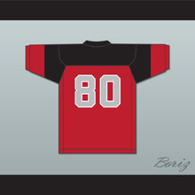 Load image into Gallery viewer, George Shank 80 Blackfoot High School Red Football Jersey 1