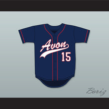 Load image into Gallery viewer, George Springer 15 Avon Old Farms School Winged Beavers Navy Blue Baseball Jersey 1