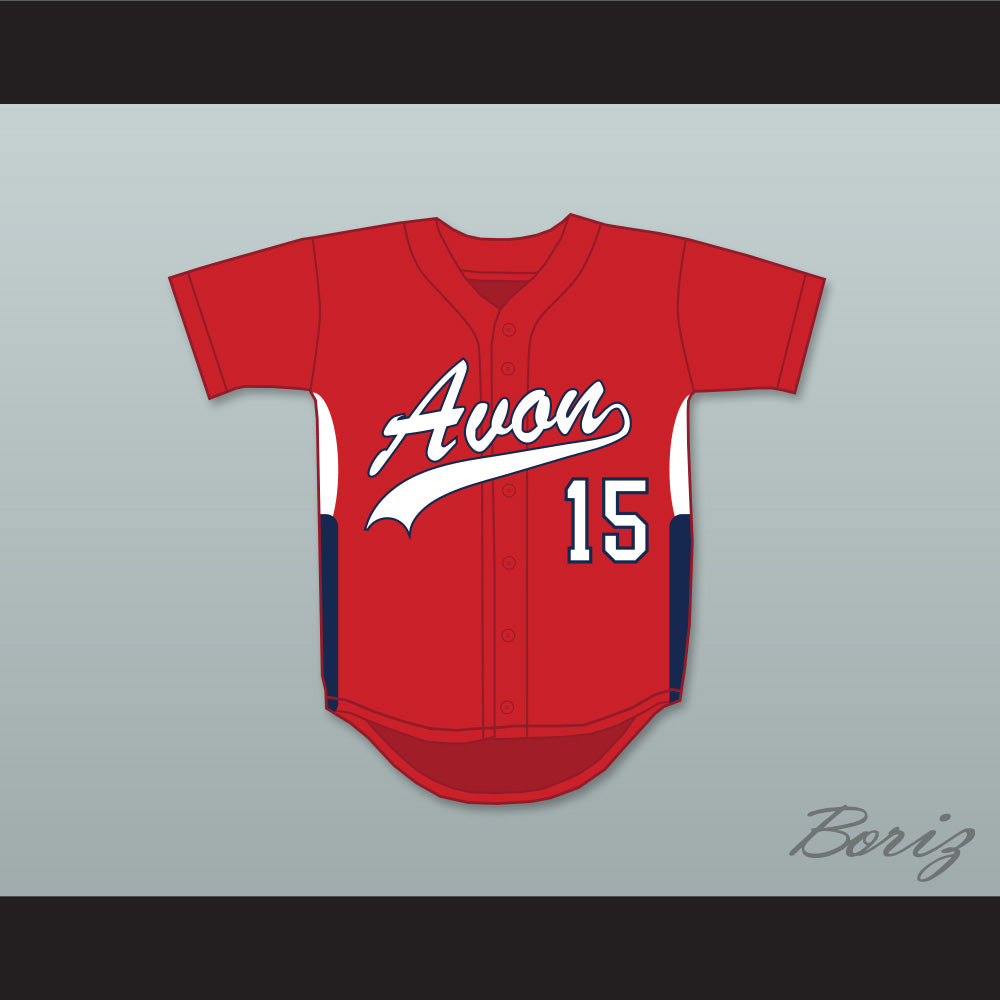 George Springer 15 Avon Old Farms School Winged Beavers Red Baseball Jersey 1