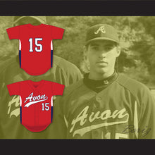 Load image into Gallery viewer, George Springer 15 Avon Old Farms School Winged Beavers Red Baseball Jersey 1