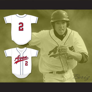 George Springer 2 Avon Old Farms School Winged Beavers White Baseball Jersey 1