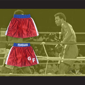 George Foreman Red Boxing Shorts