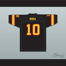 Load image into Gallery viewer, 1975 WFL George Mira 10 Jacksonville Express Road Football Jersey with Patch