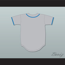 Load image into Gallery viewer, George Plimpton Exhibition Game Gray Baseball Jersey Paper Lion